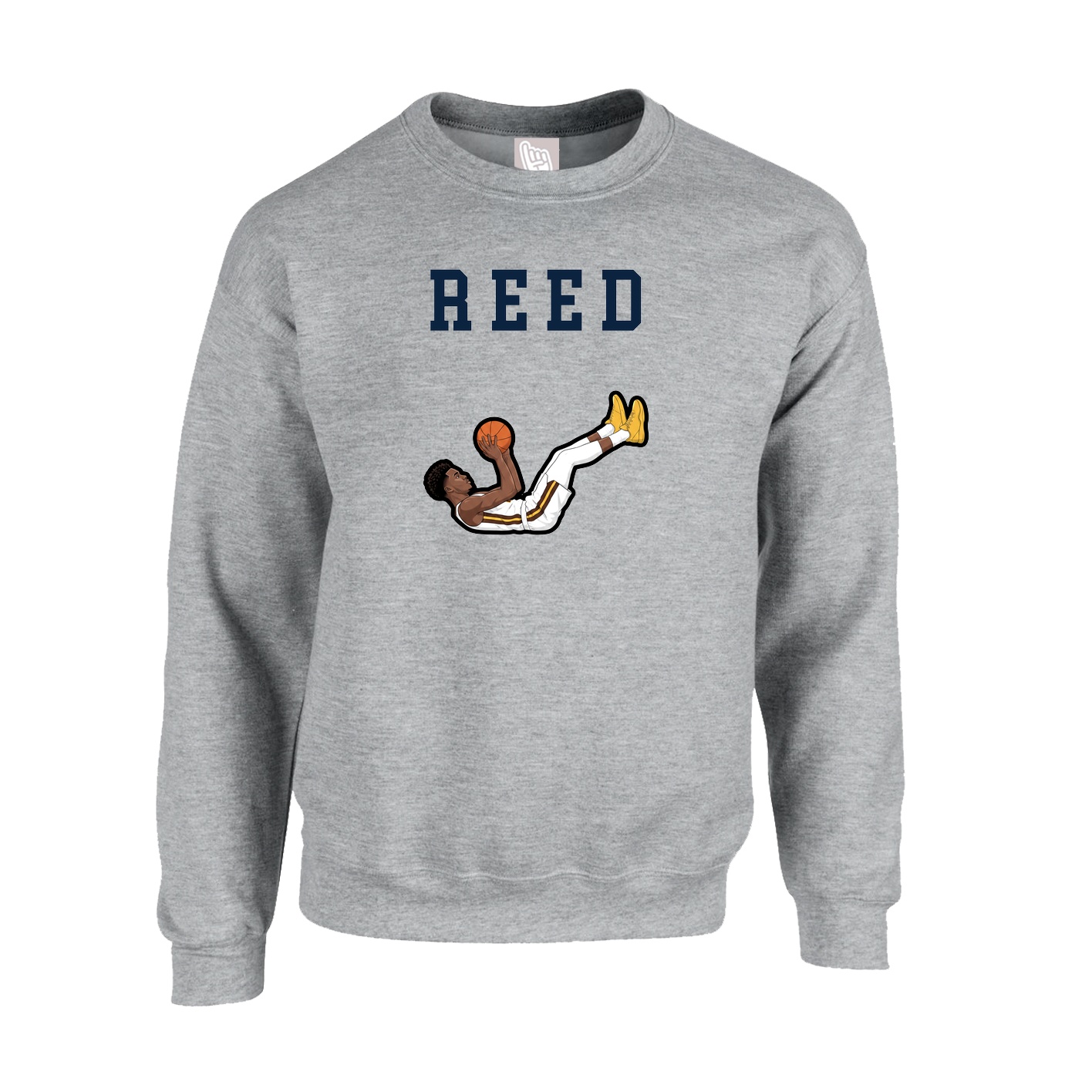 Fleece Crew — Shirsey in Grey