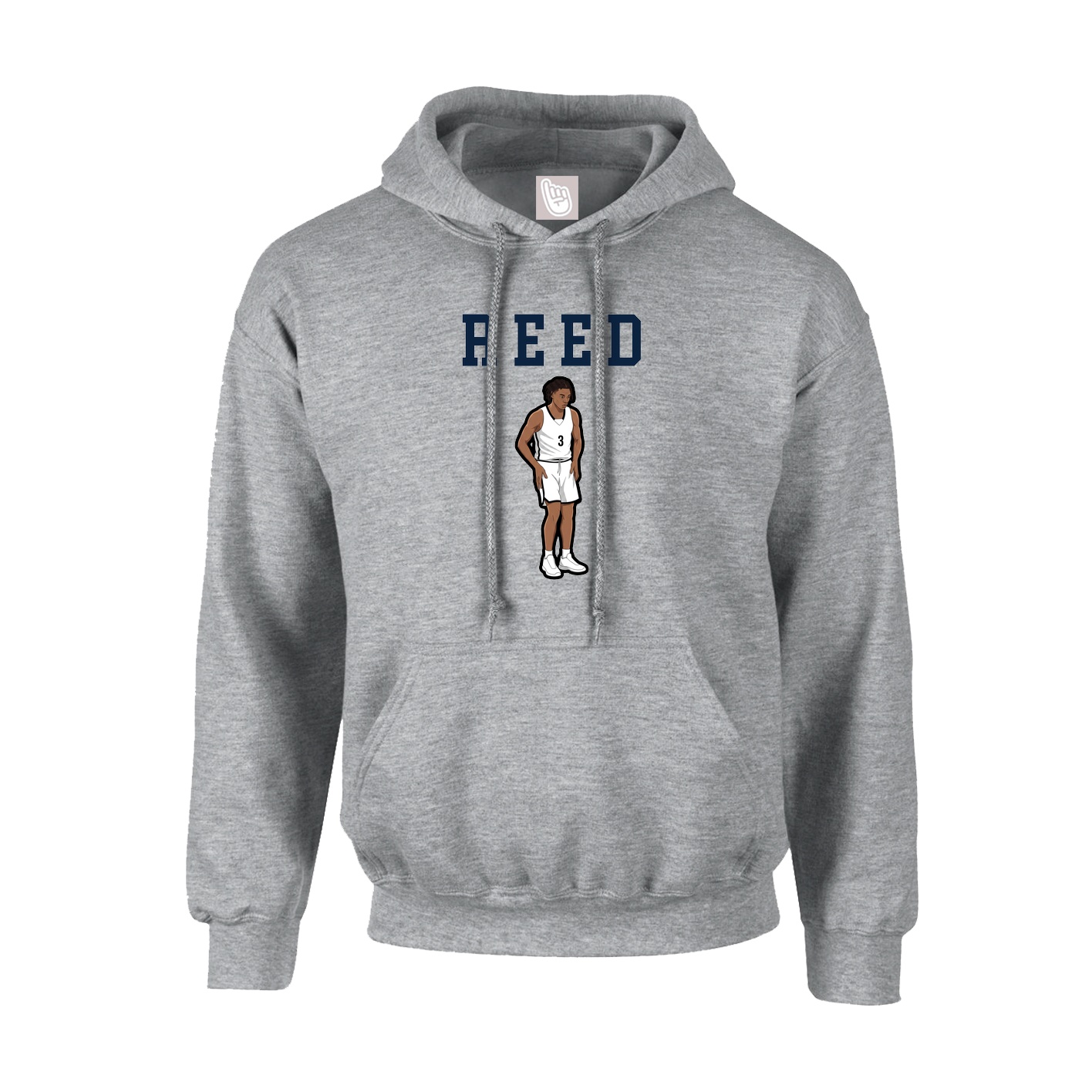 Hoodie — Shirsey in Grey
