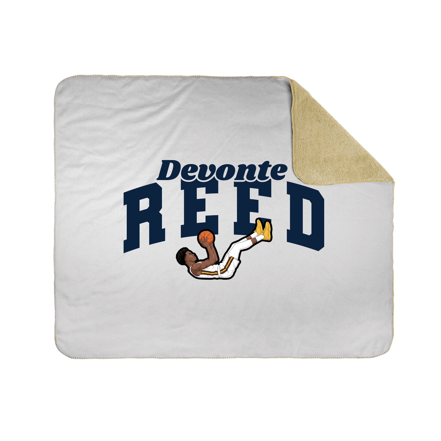 Throw Blanket — Signature Arch in White