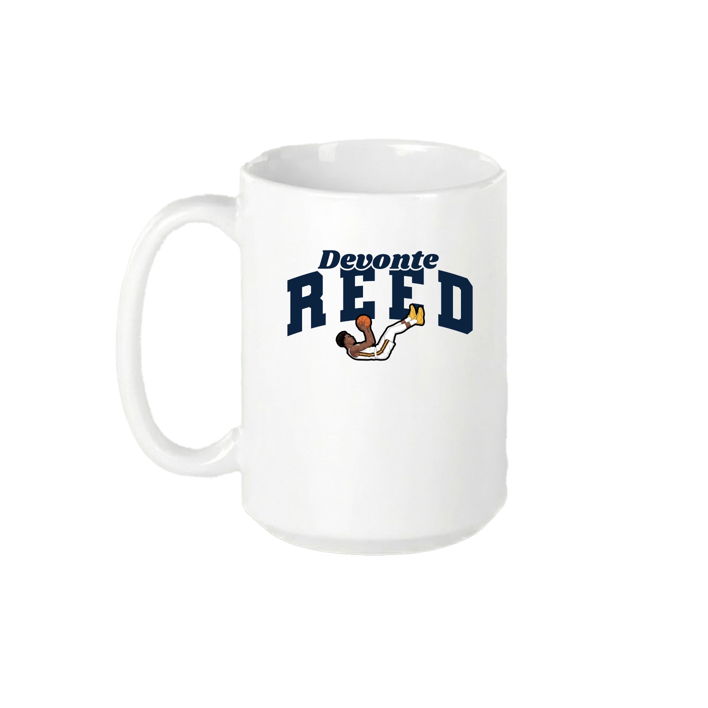 15oz Coffee Mug — Signature Arch in White
