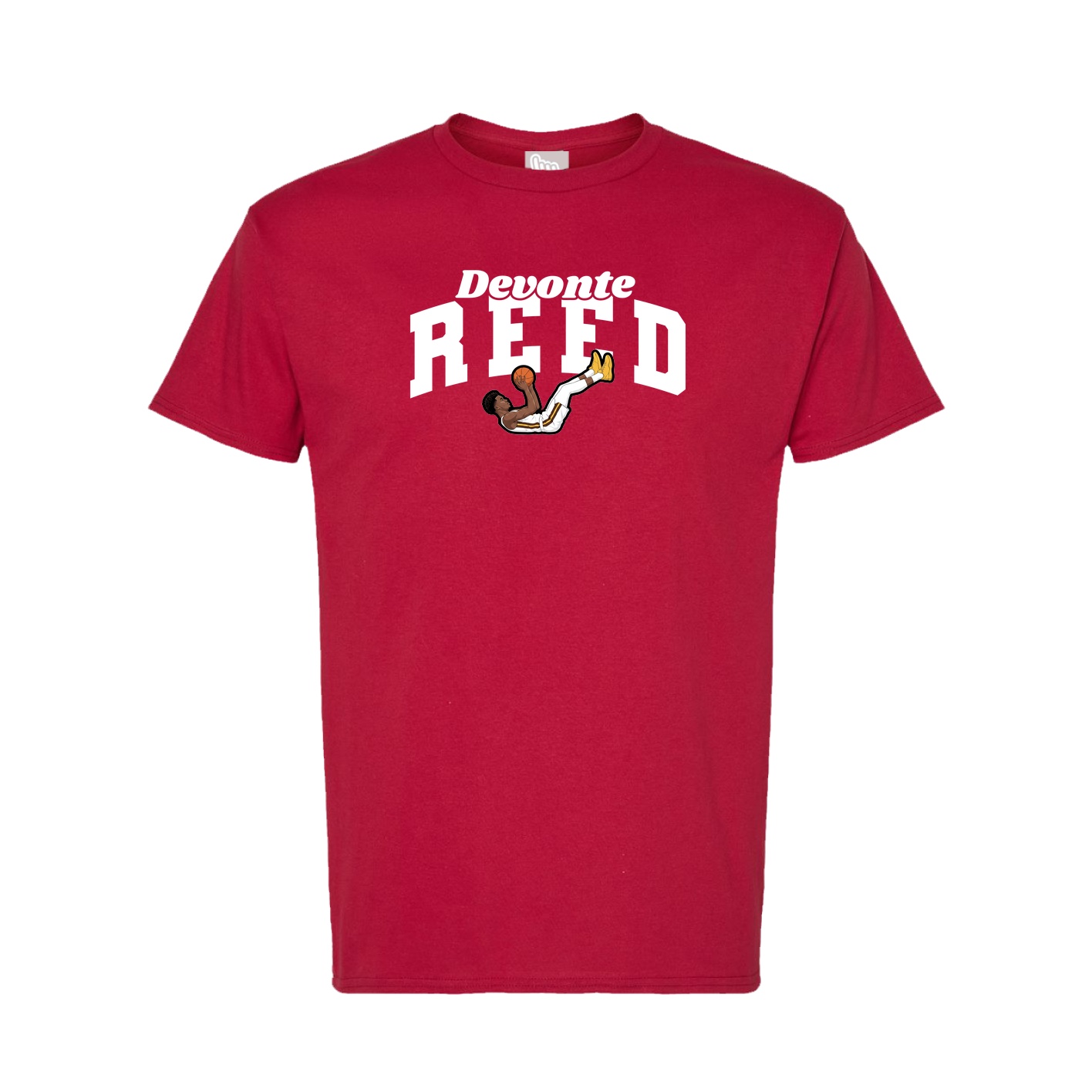 Tee — Signature Arch in Crimson