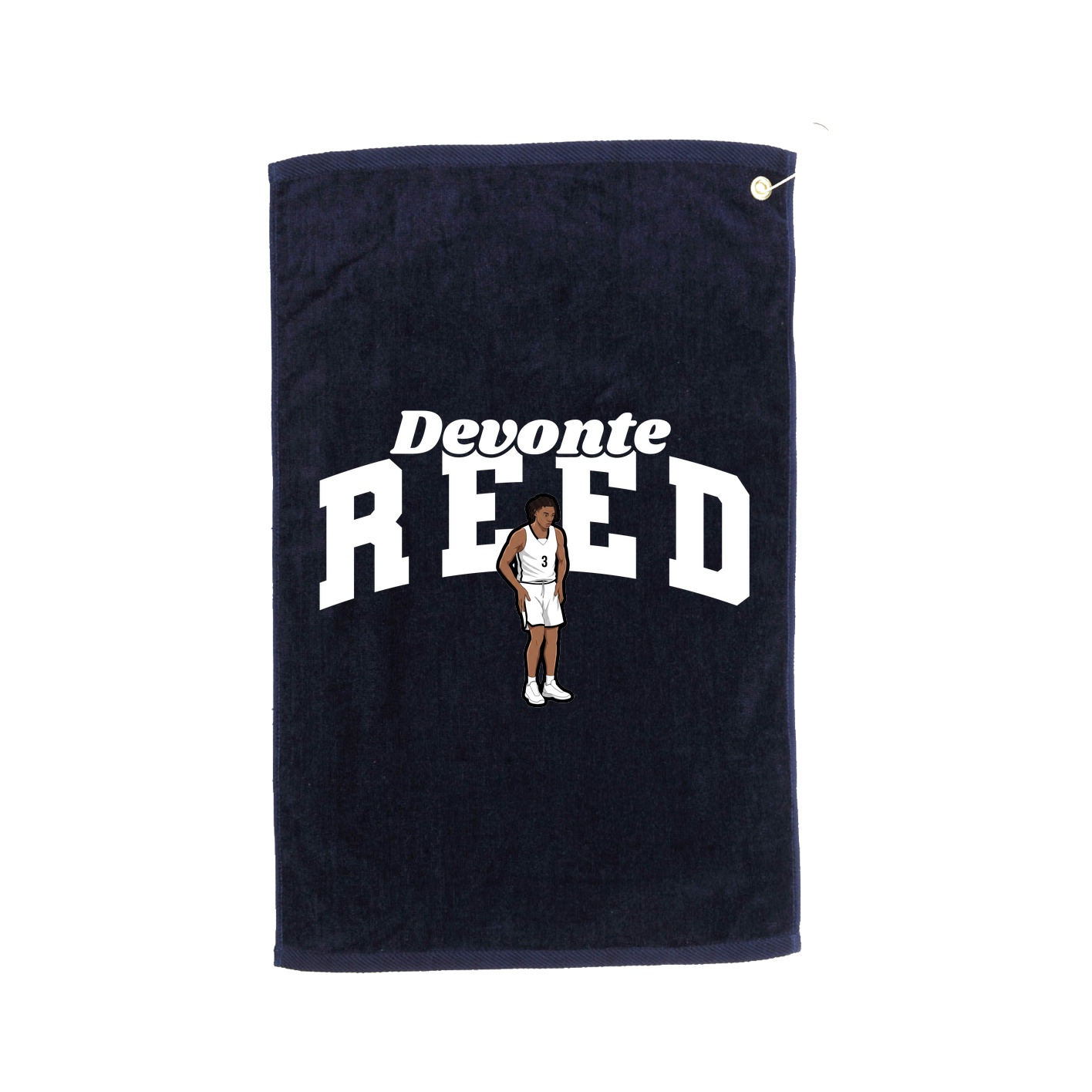 Golf Towel — Signature Arch in Navy
