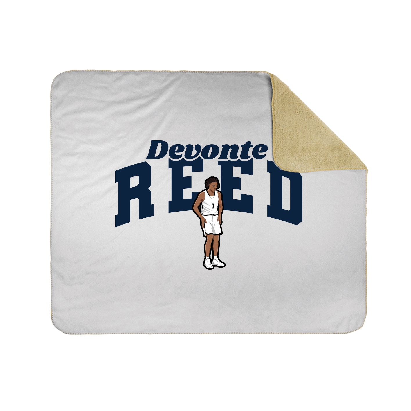 Throw Blanket — Signature Arch in White