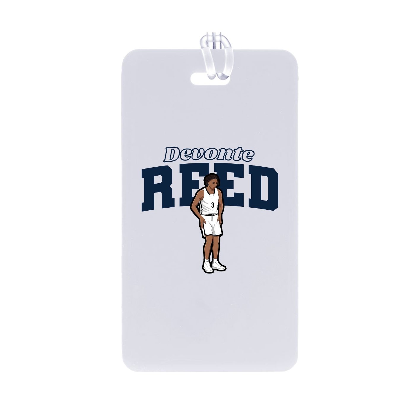 Bag Tag — Name Arch in Classic
