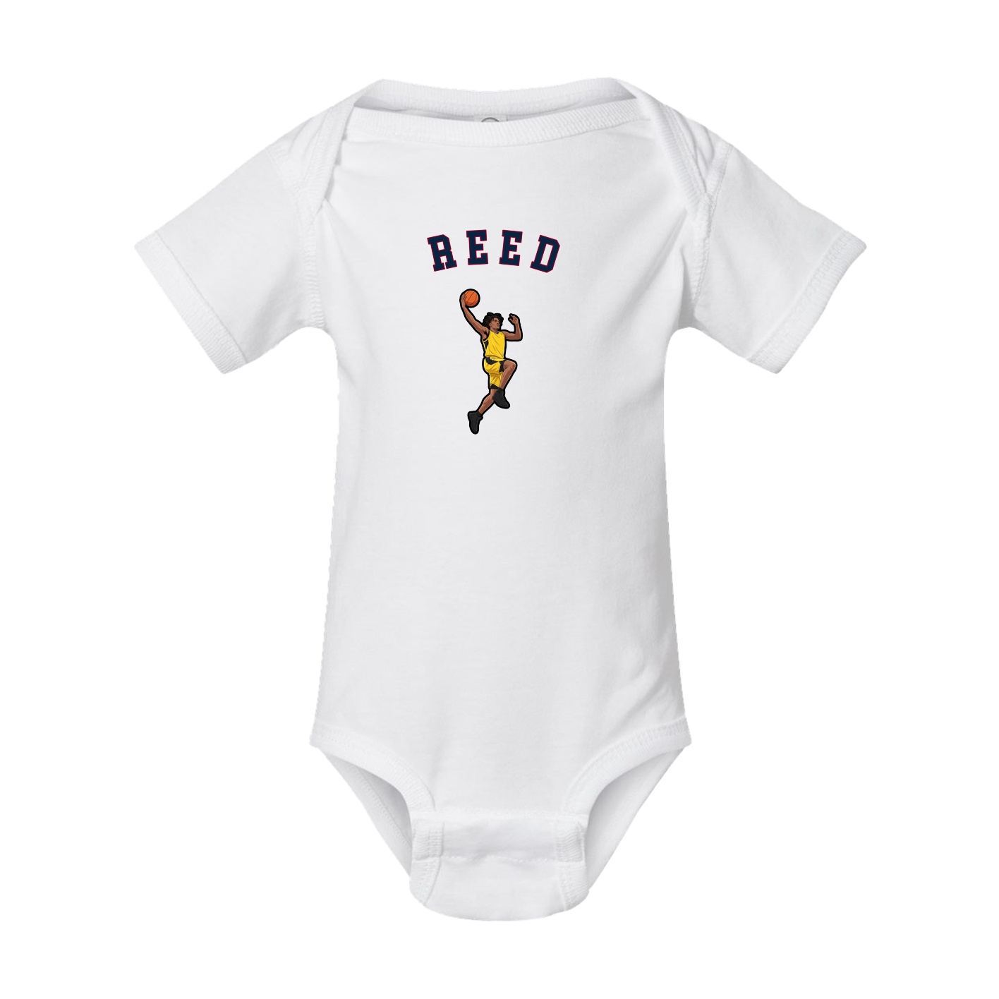 Baby Onesie — Shirsey Arch in White