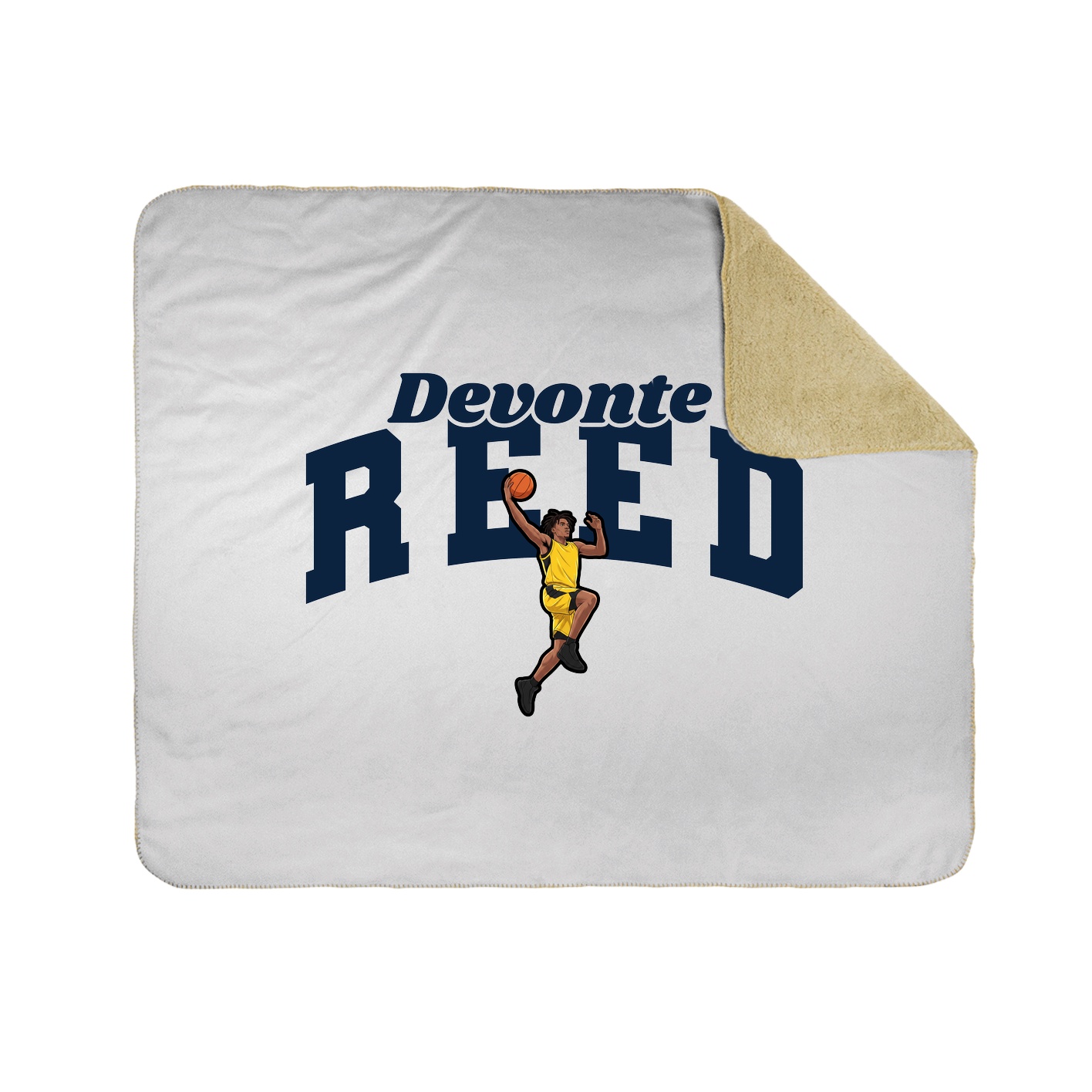 Throw Blanket — Signature Arch in White