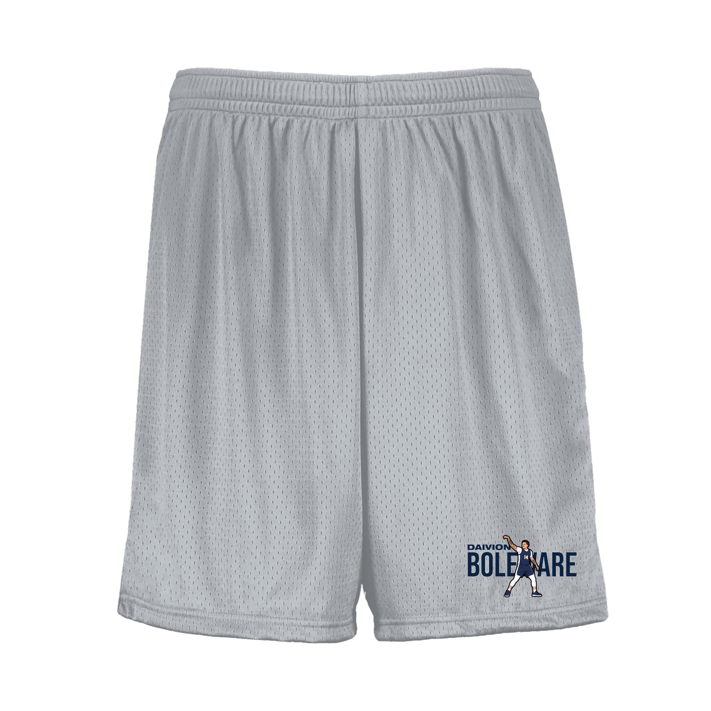 Shorts — Player Name in Silver