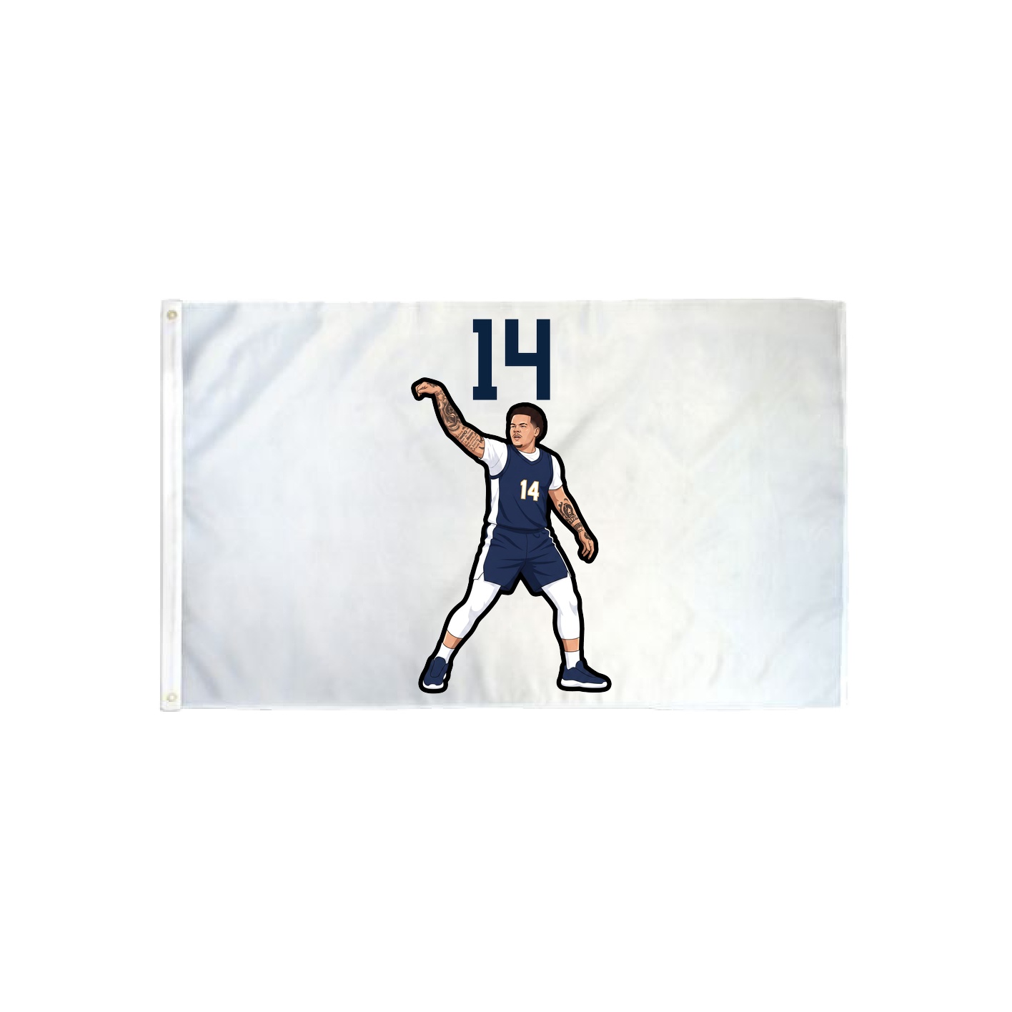 3x5 Flag — Number Top in Classic