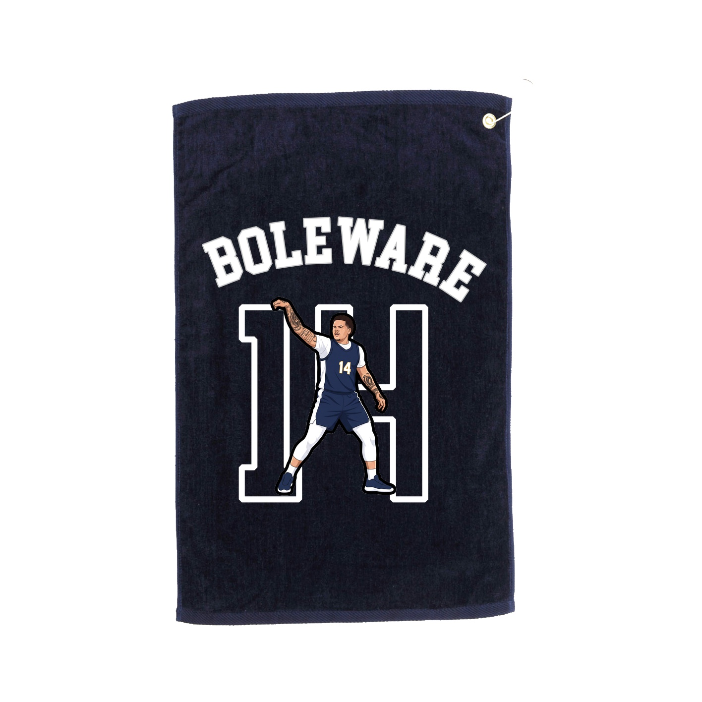Golf Towel — Shirsey Arch in Navy