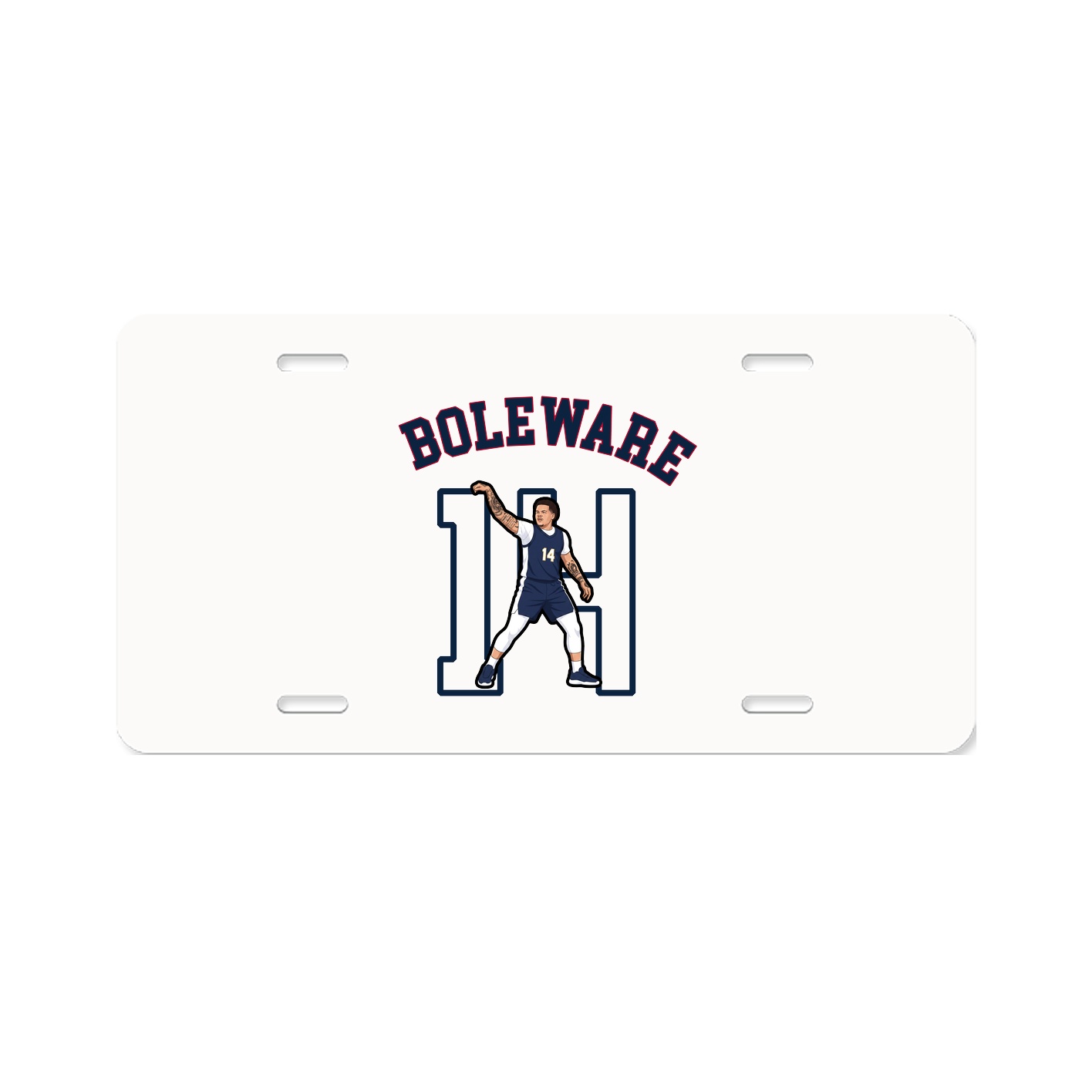 License Plate — Shirsey Arch in Classic