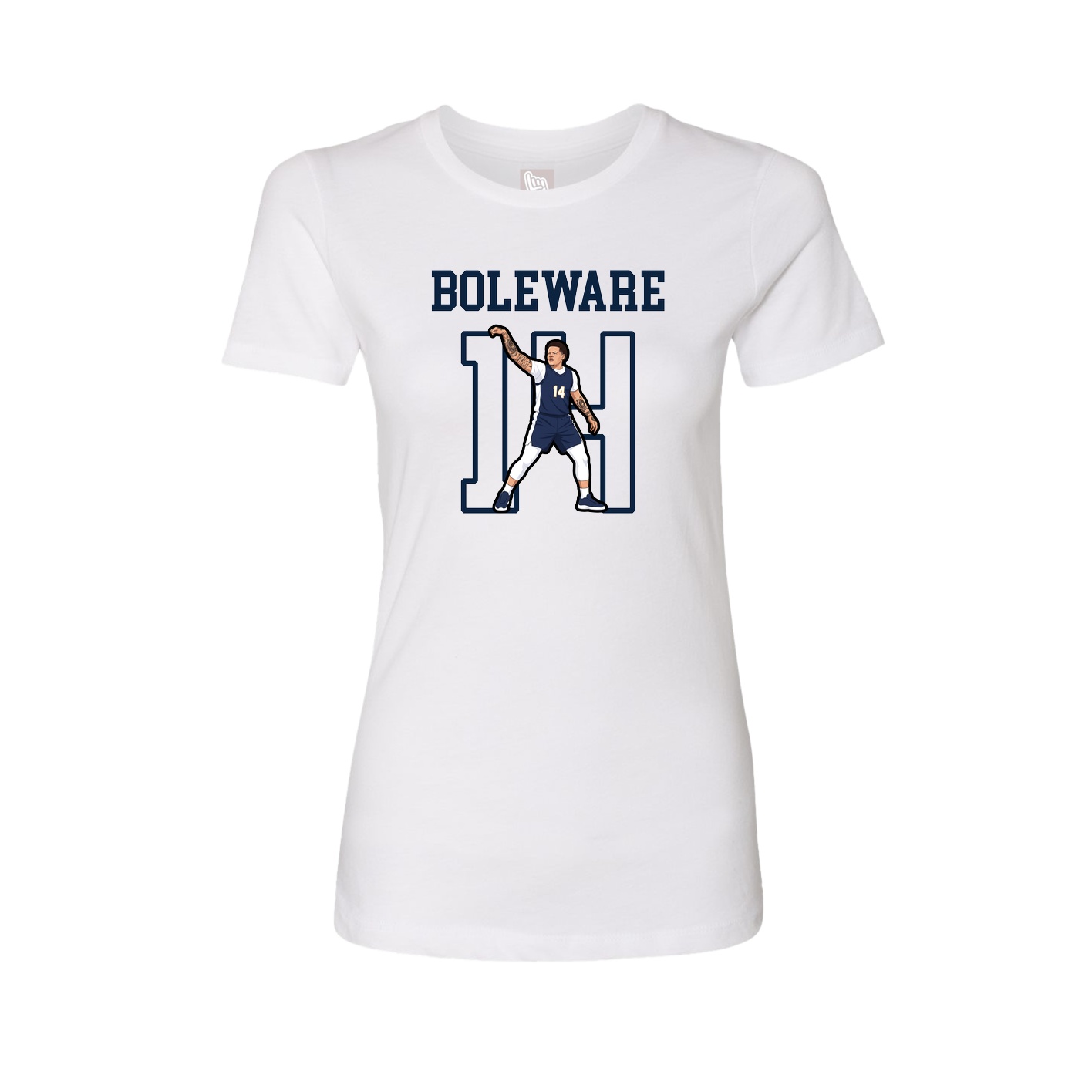 Fitted Women's Tee — Shirsey in White