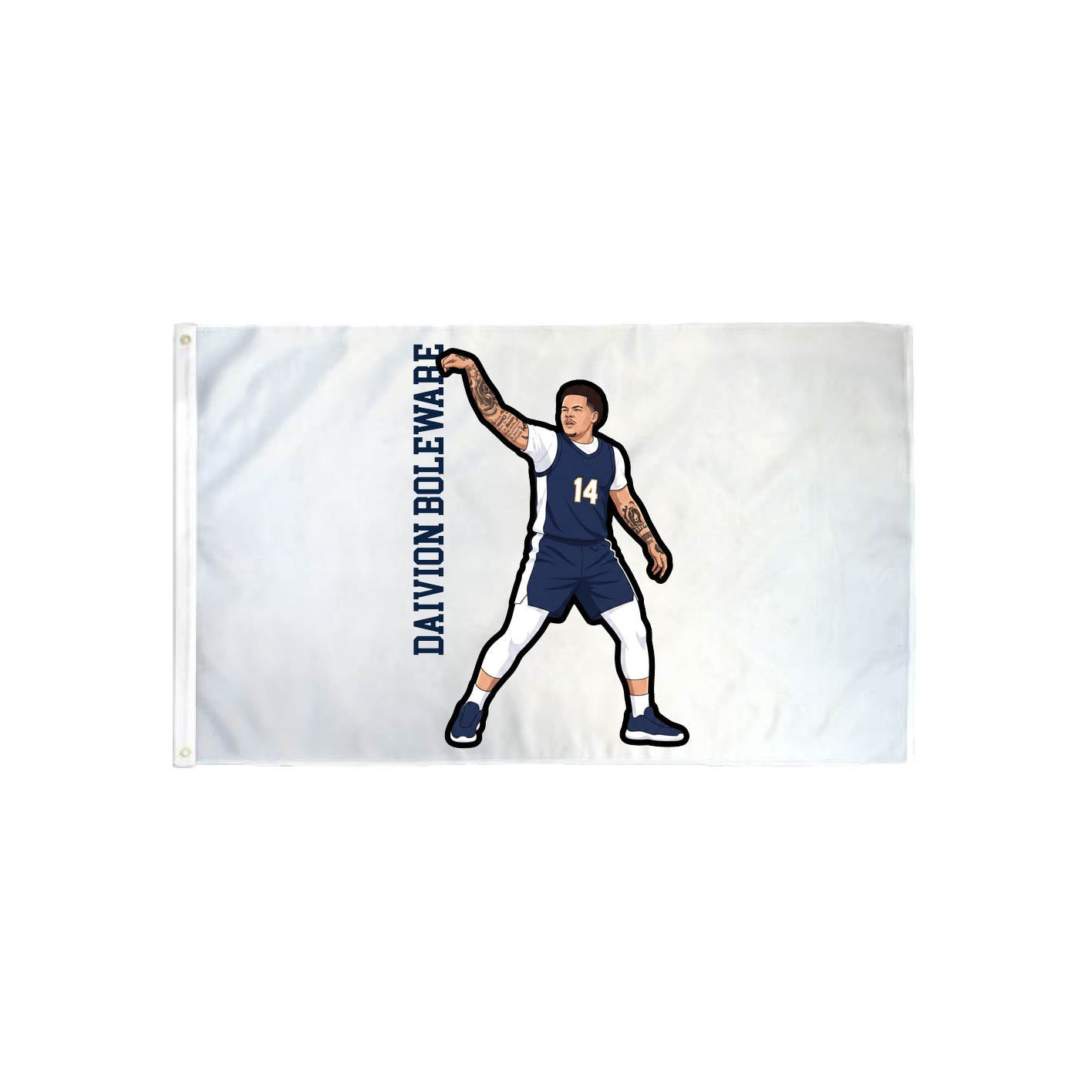 3x5 Flag — Name Vertical in Classic
