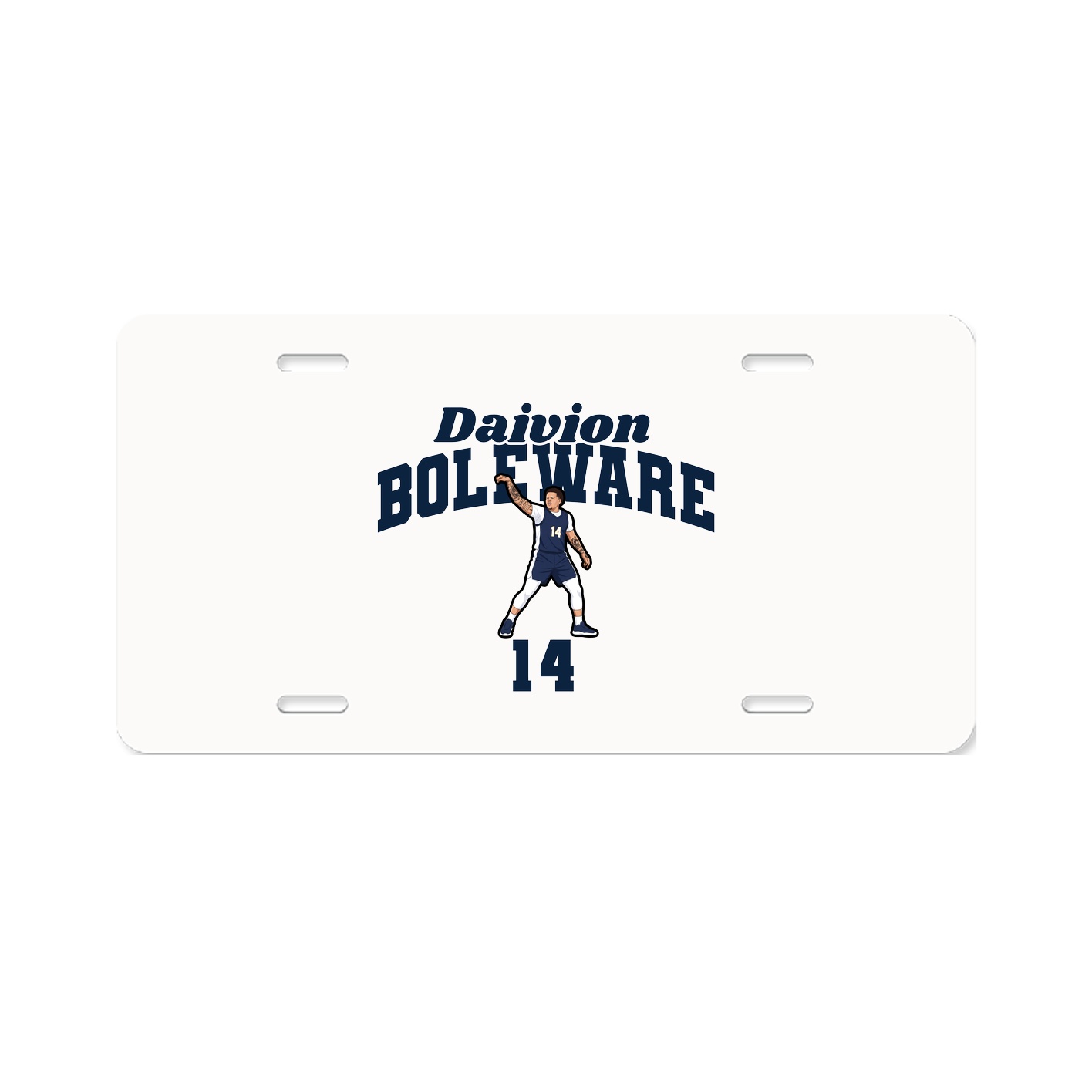 License Plate — Signature Arch in Classic