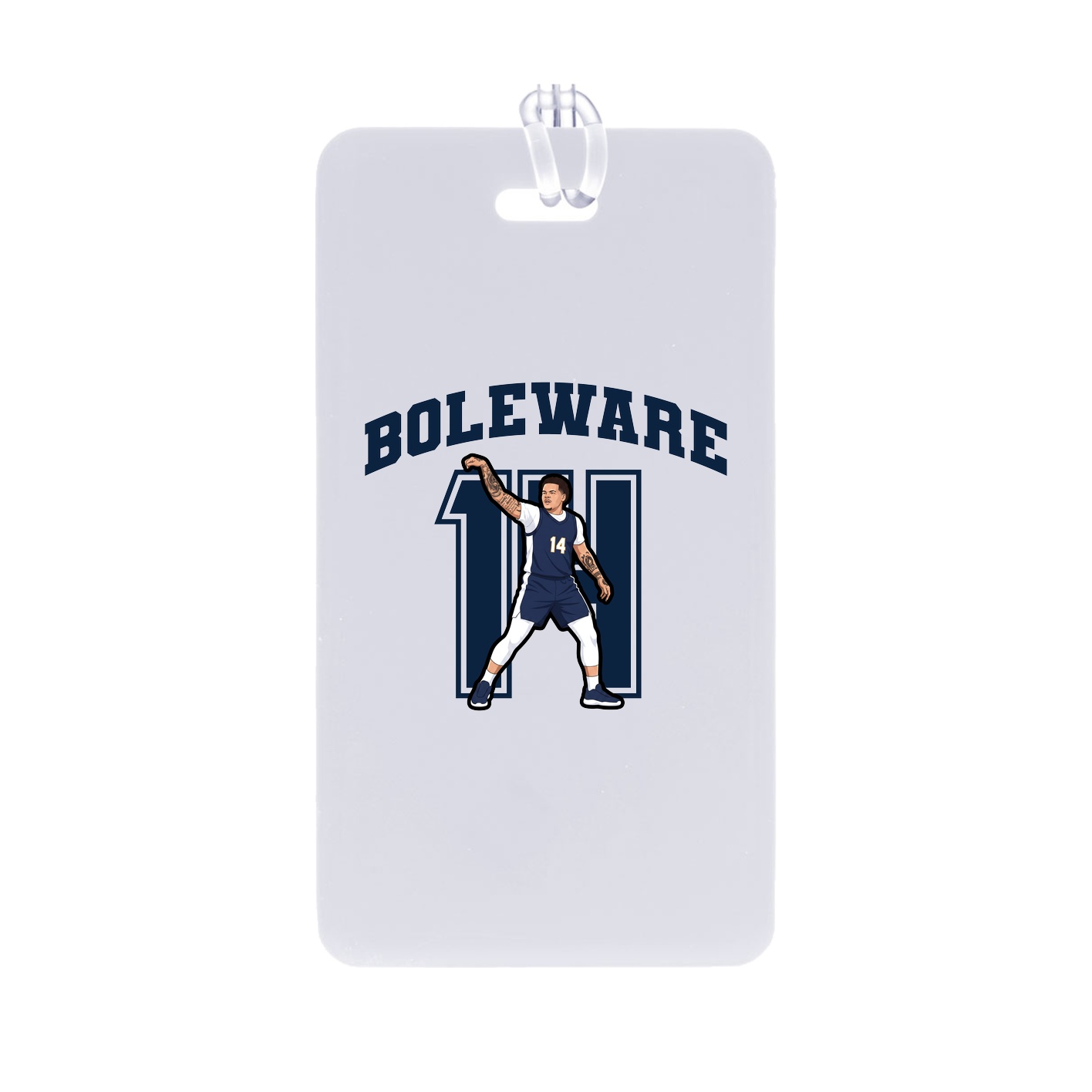 Bag Tag — Number in Classic