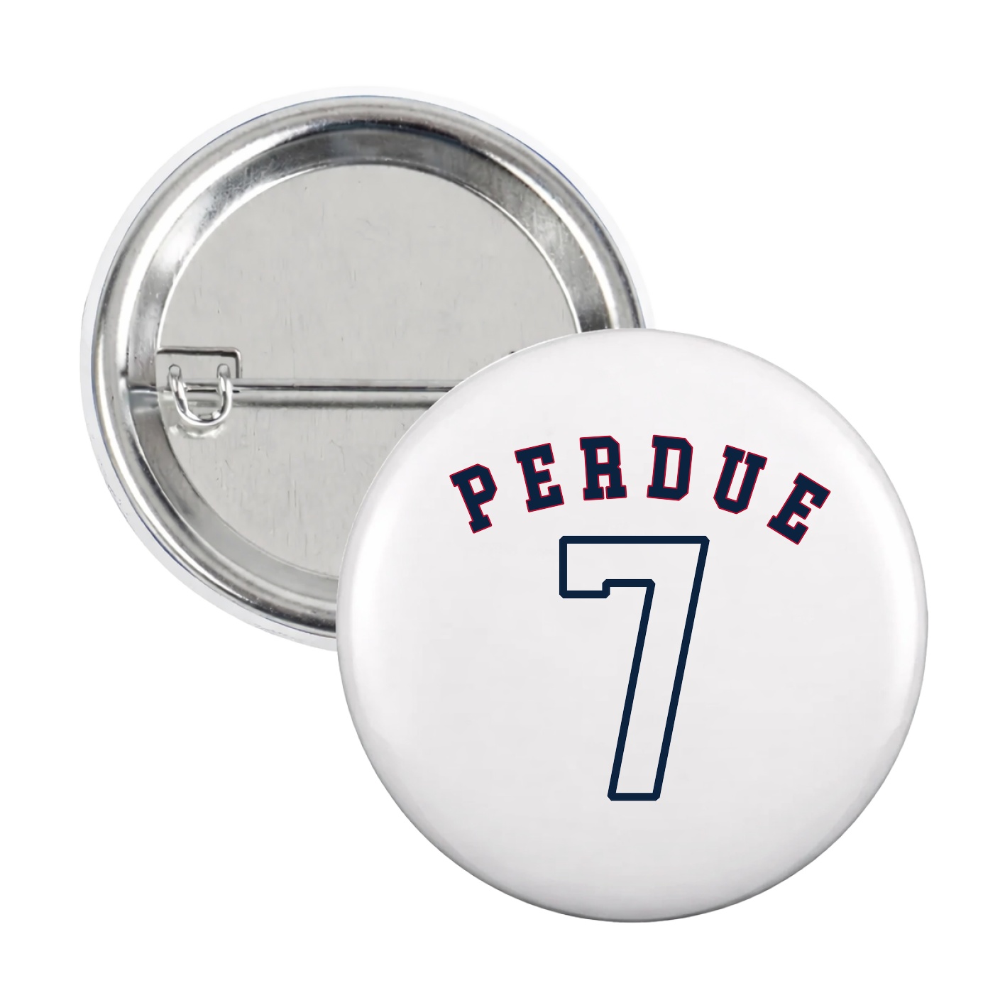 Game Day Button — Shirsey Arch in White