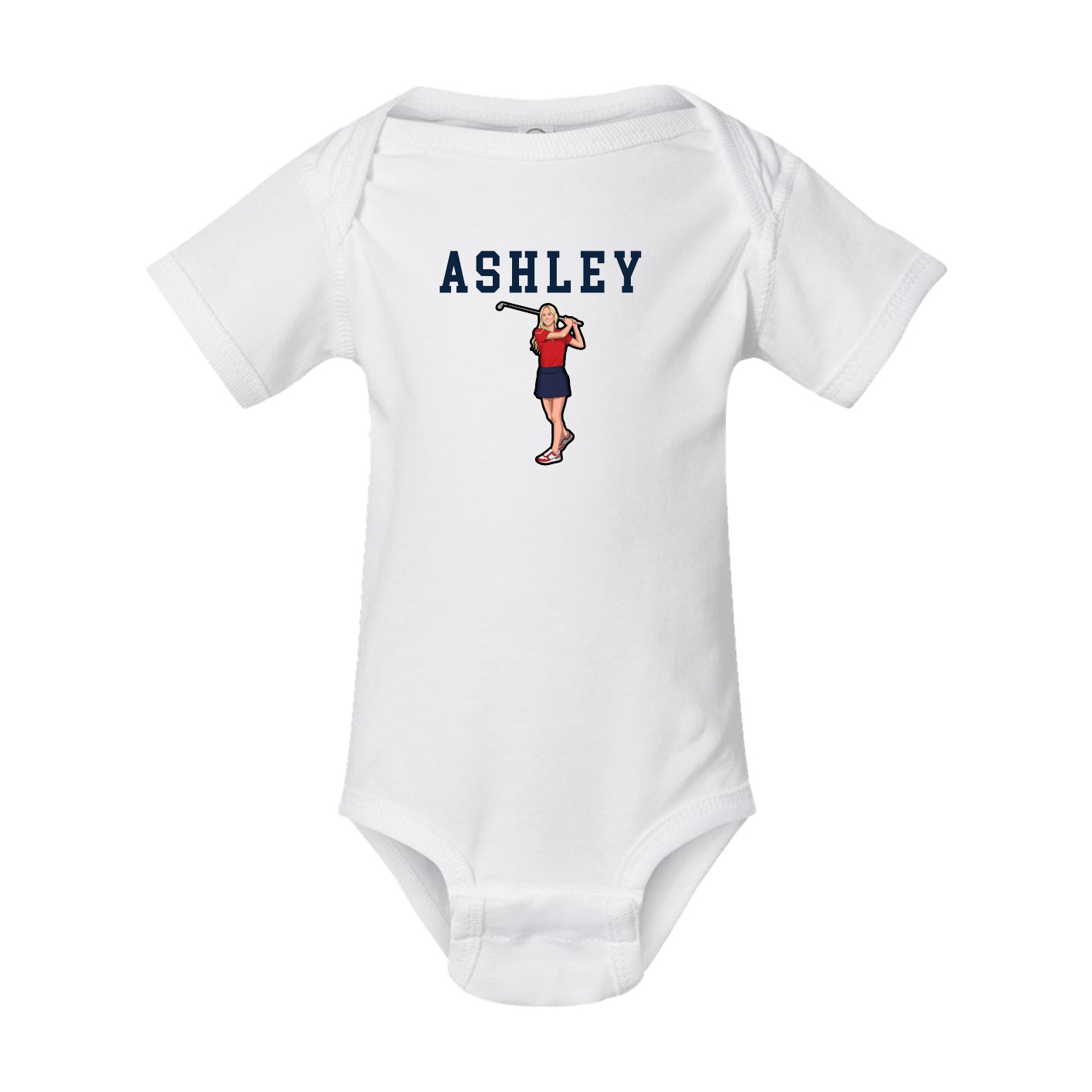 Baby Onesie — Shirsey in White