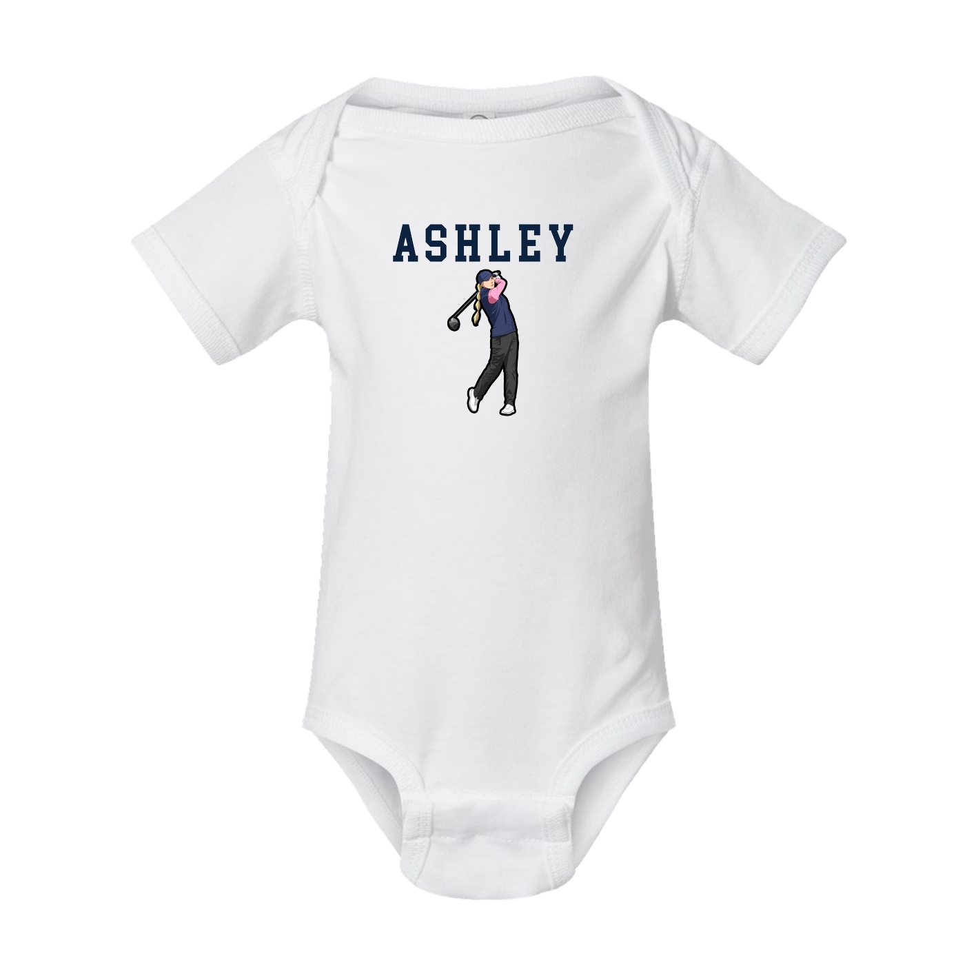 Baby Onesie — Shirsey in White