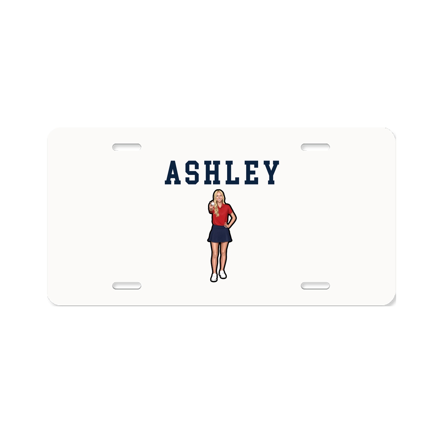 License Plate — Shirsey in Classic