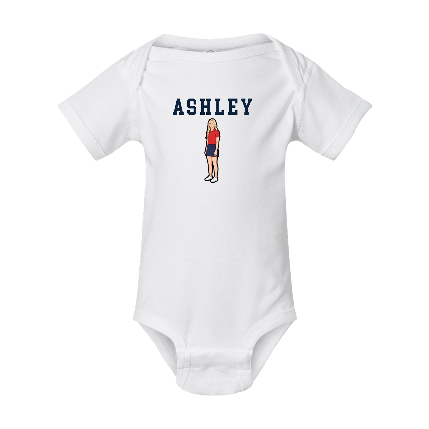 Baby Onesie — Shirsey in White