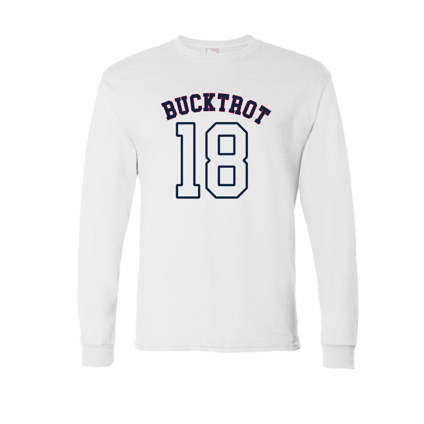 Long Sleeve Tee — Shirsey Arch in White