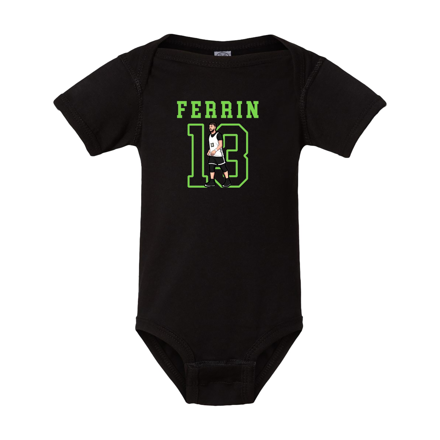 Baby Onesie — Shirsey in Black