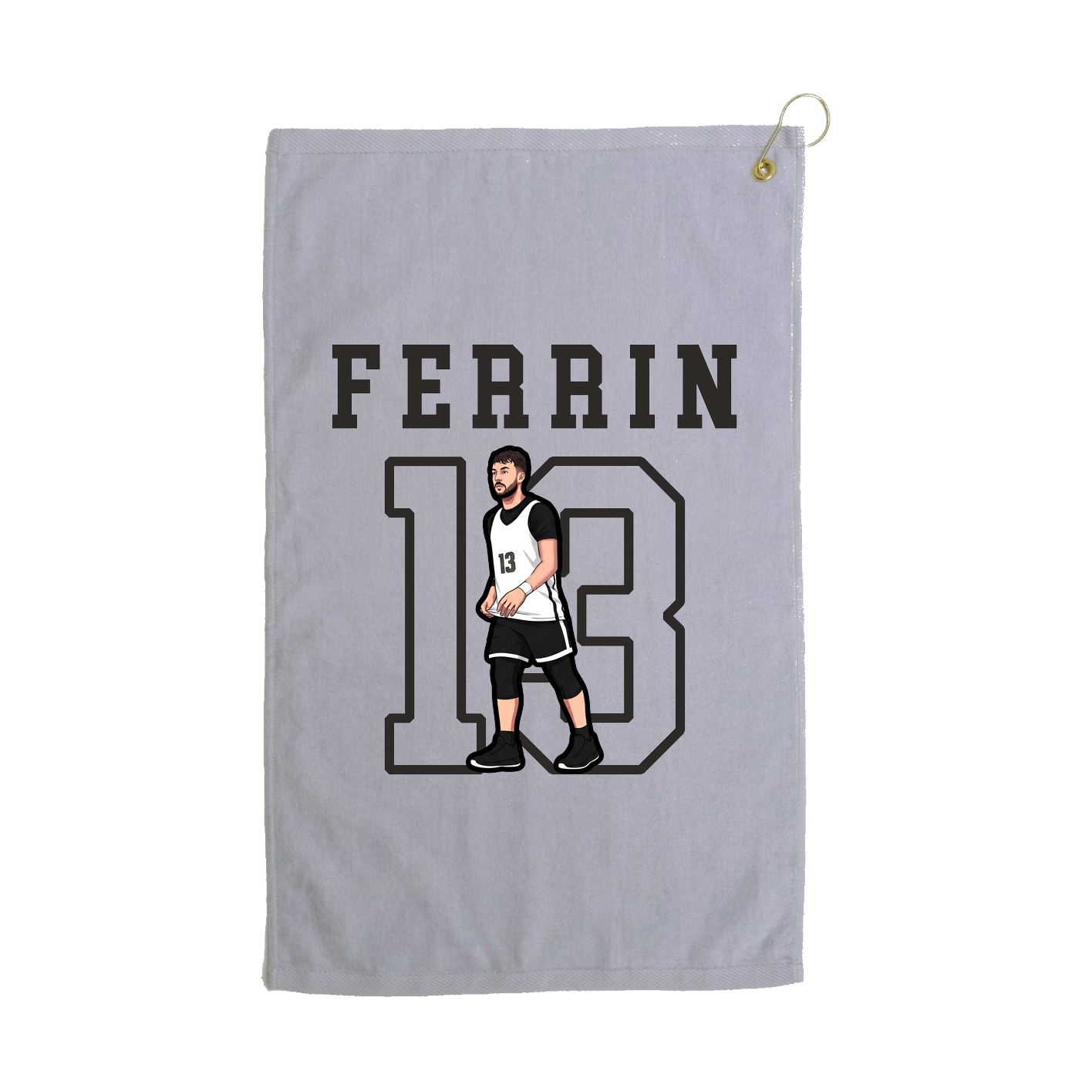 Golf Towel — Shirsey in Grey
