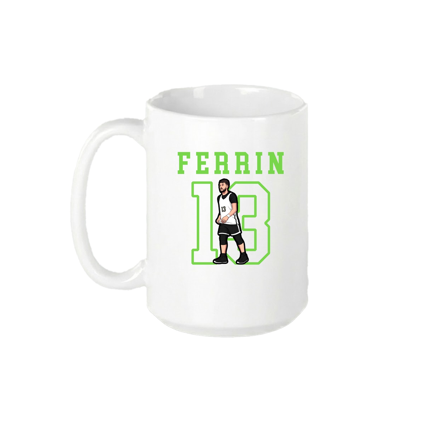 15oz Coffee Mug — Shirsey in White