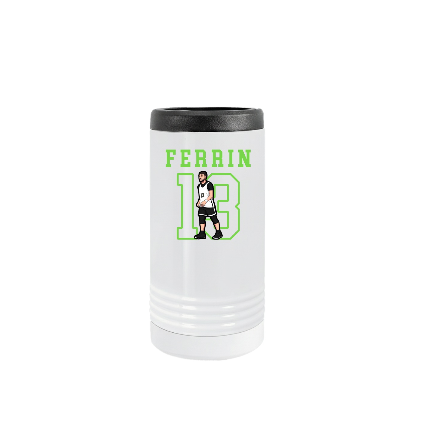 Slim Beverage Holder — Shirsey in White