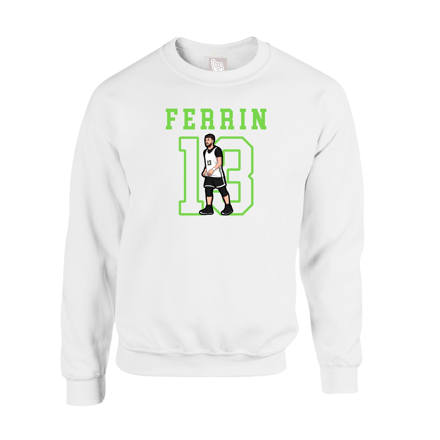 Fleece Crew — Shirsey in White