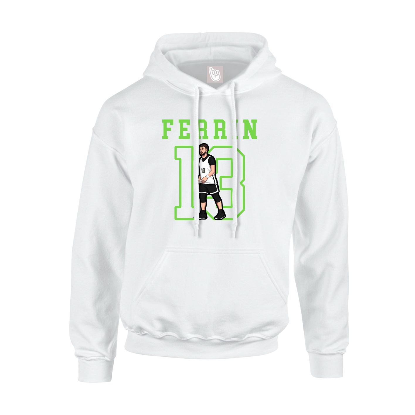 Youth Hoodie — Shirsey in White