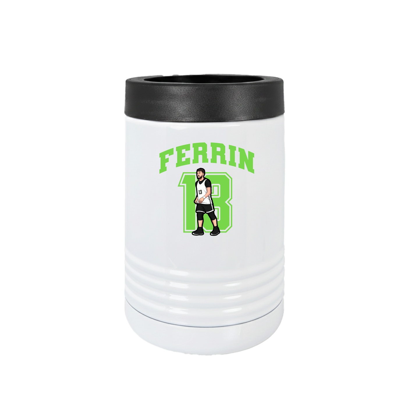 Beverage Holder — Number in White