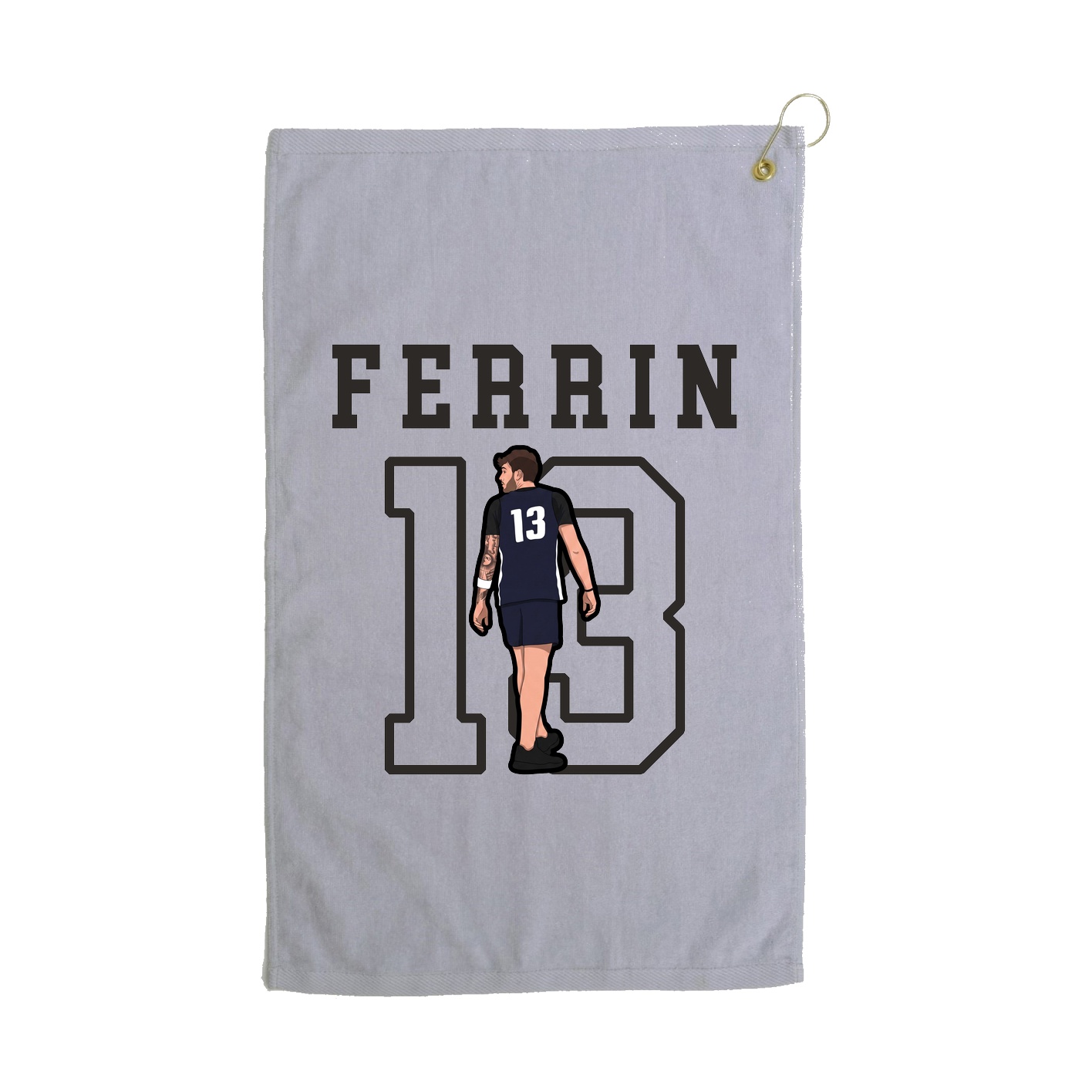 Golf Towel — Shirsey in Grey