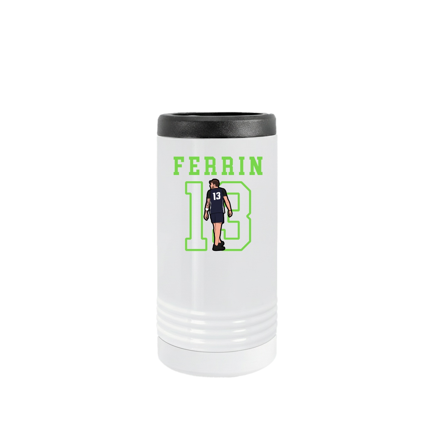 Slim Beverage Holder — Shirsey in White