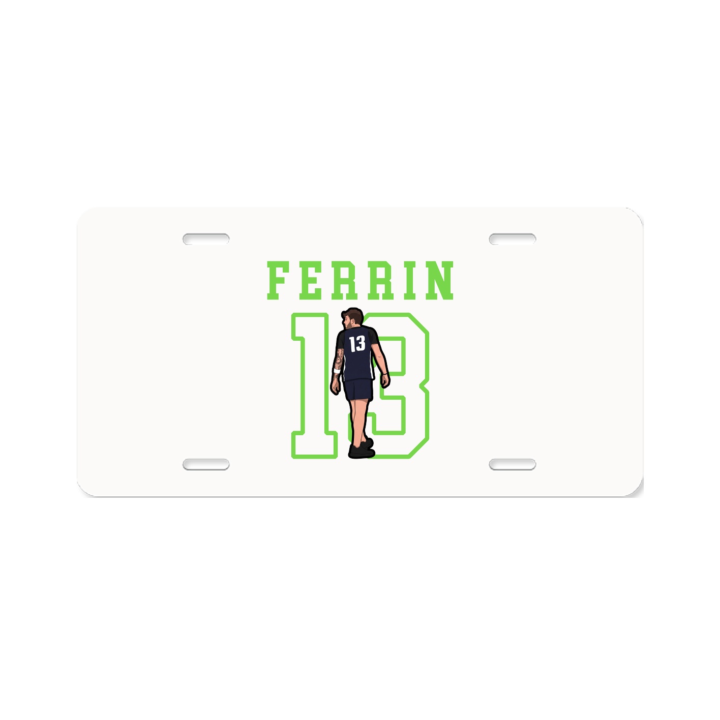 License Plate — Shirsey in Classic