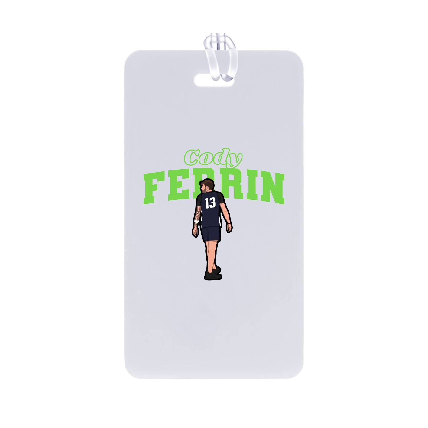 Bag Tag — Name Arch in Classic