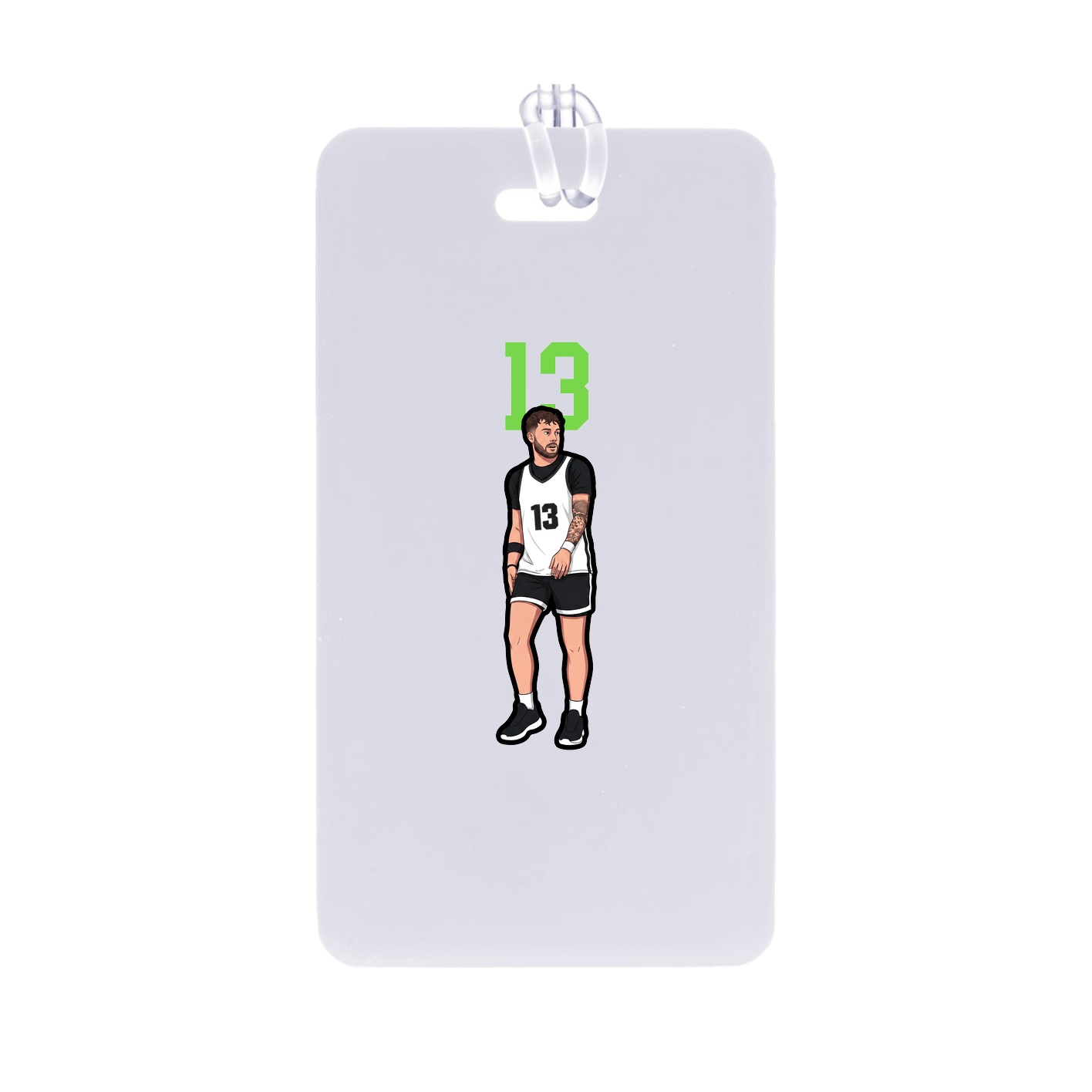 Bag Tag — Number Top in Classic