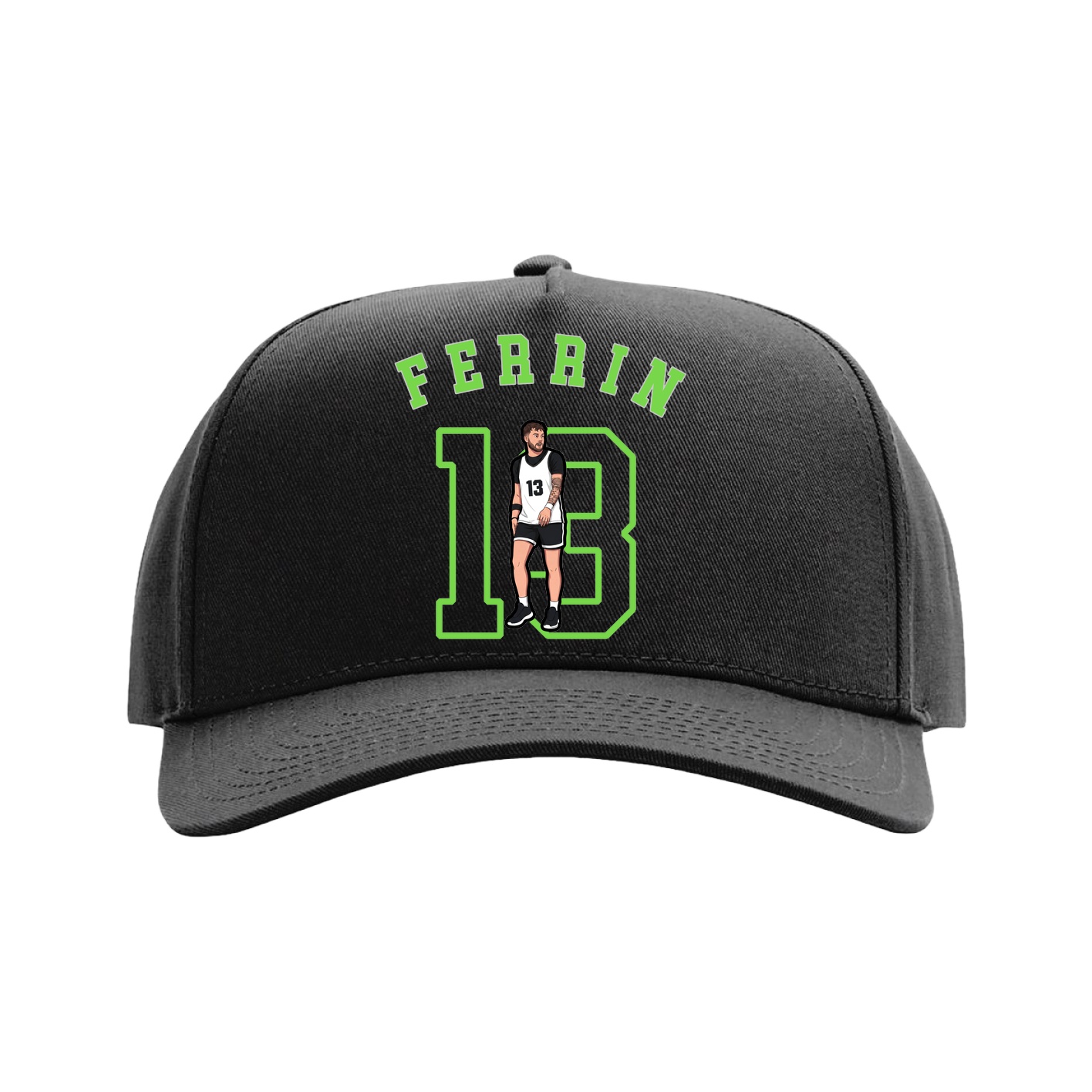 Full Fabric Five-Panel Champ Cap