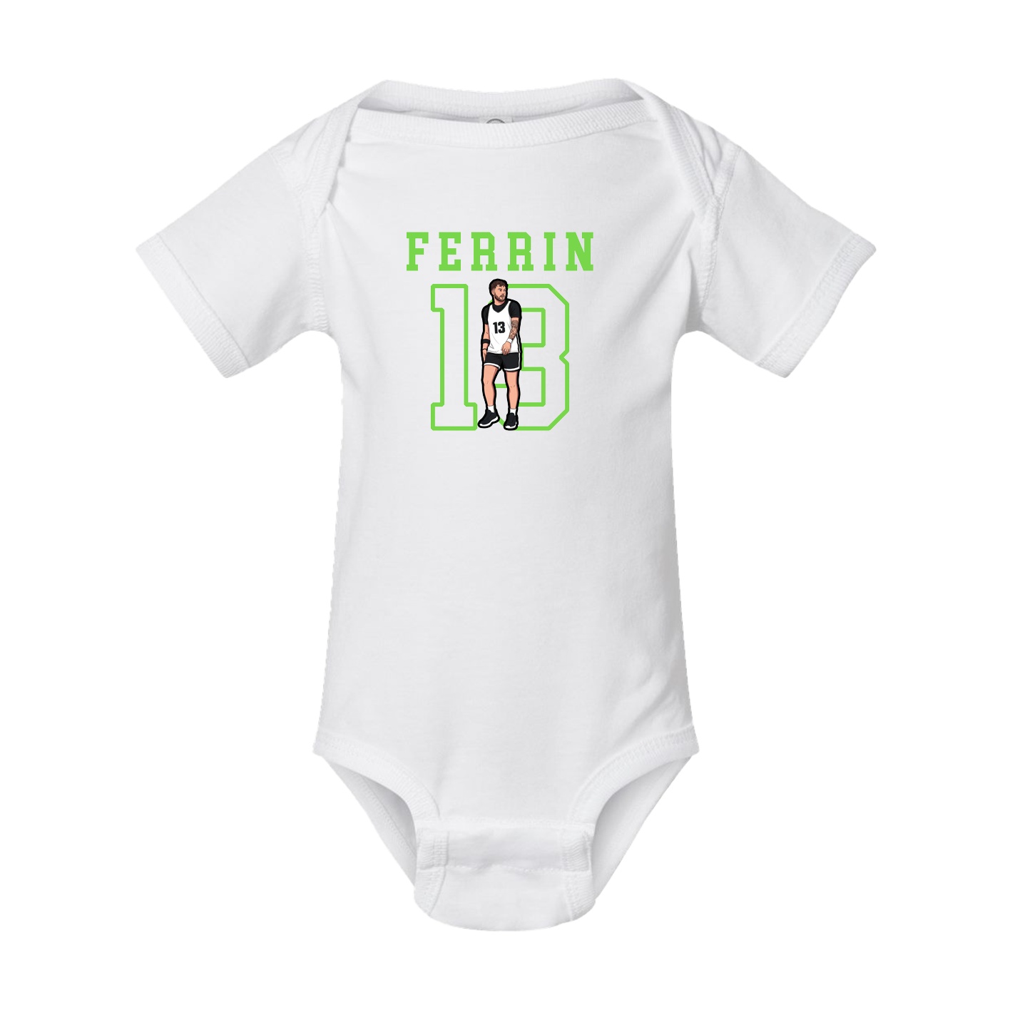 Baby Onesie — Shirsey in White