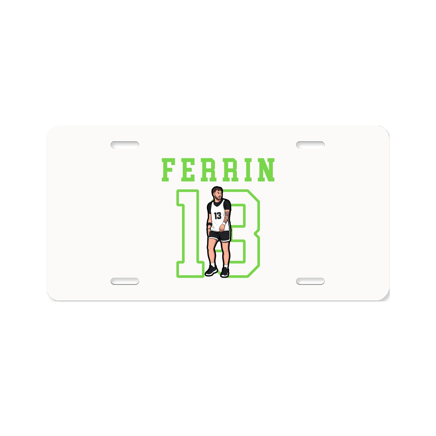 License Plate — Shirsey in Classic