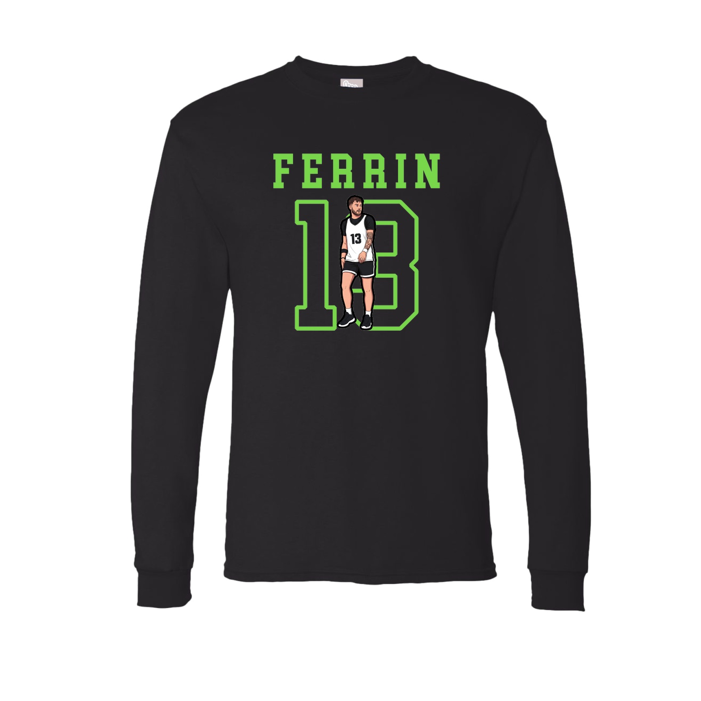 Long Sleeve Tee — Shirsey in Black
