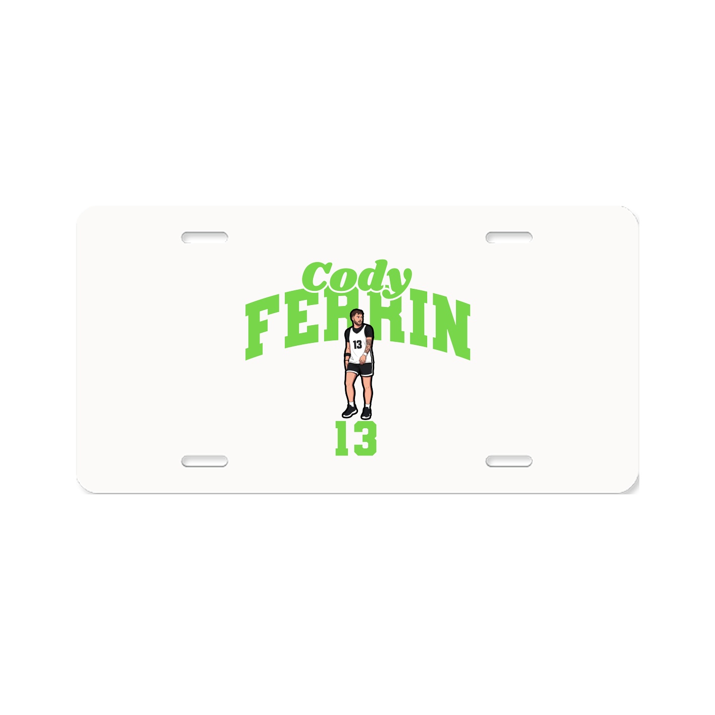 License Plate — Signature Arch in Classic