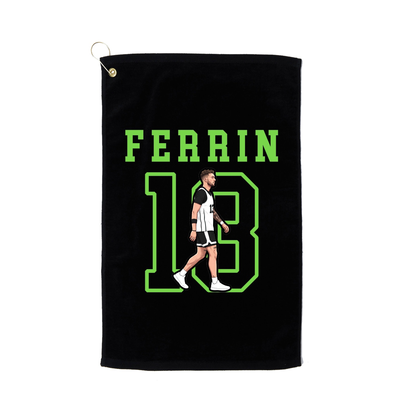Golf Towel — Shirsey in Black