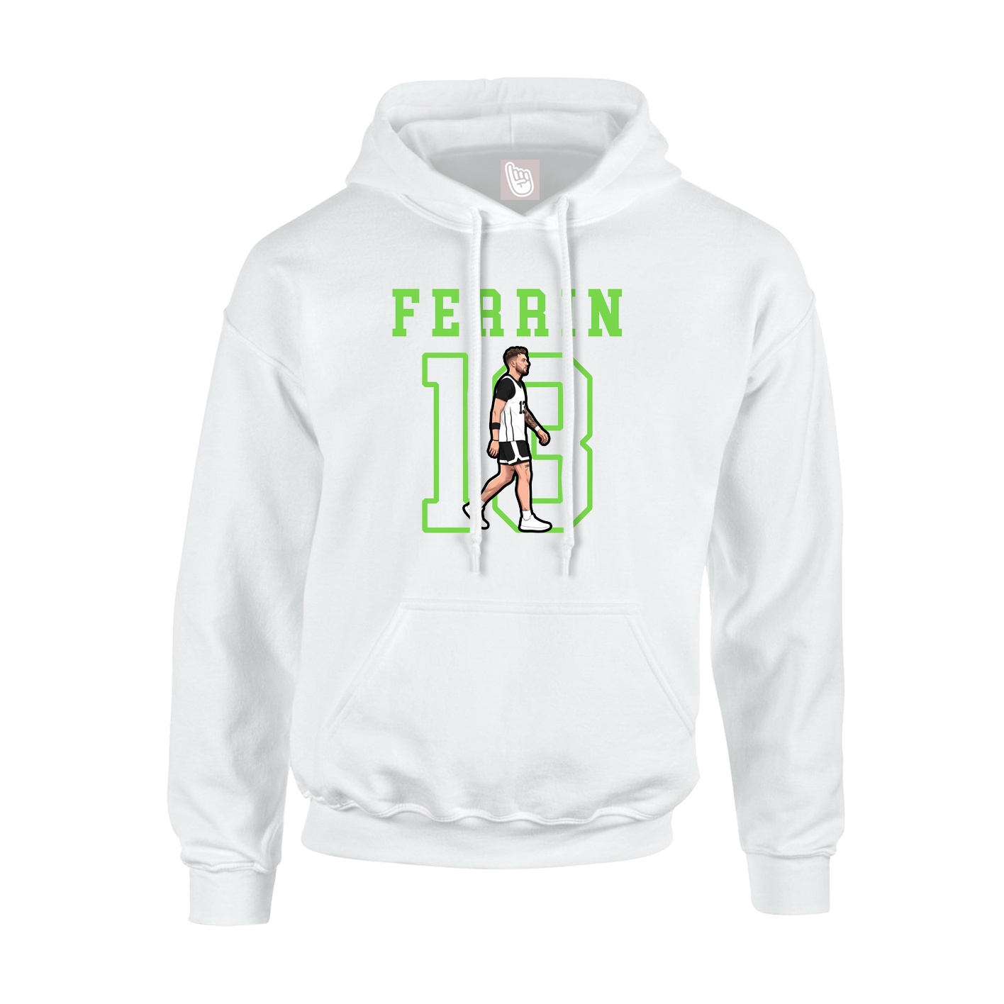Youth Hoodie — Shirsey in White