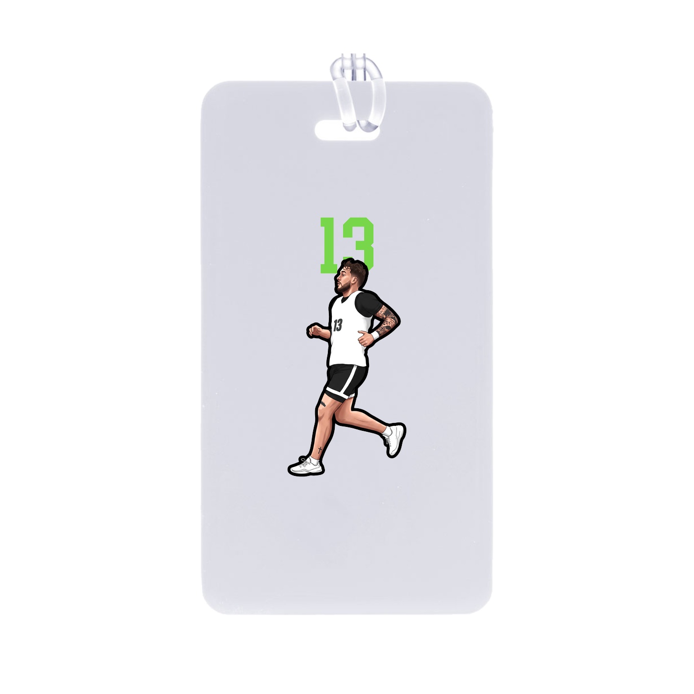 Bag Tag — Number Top in Classic