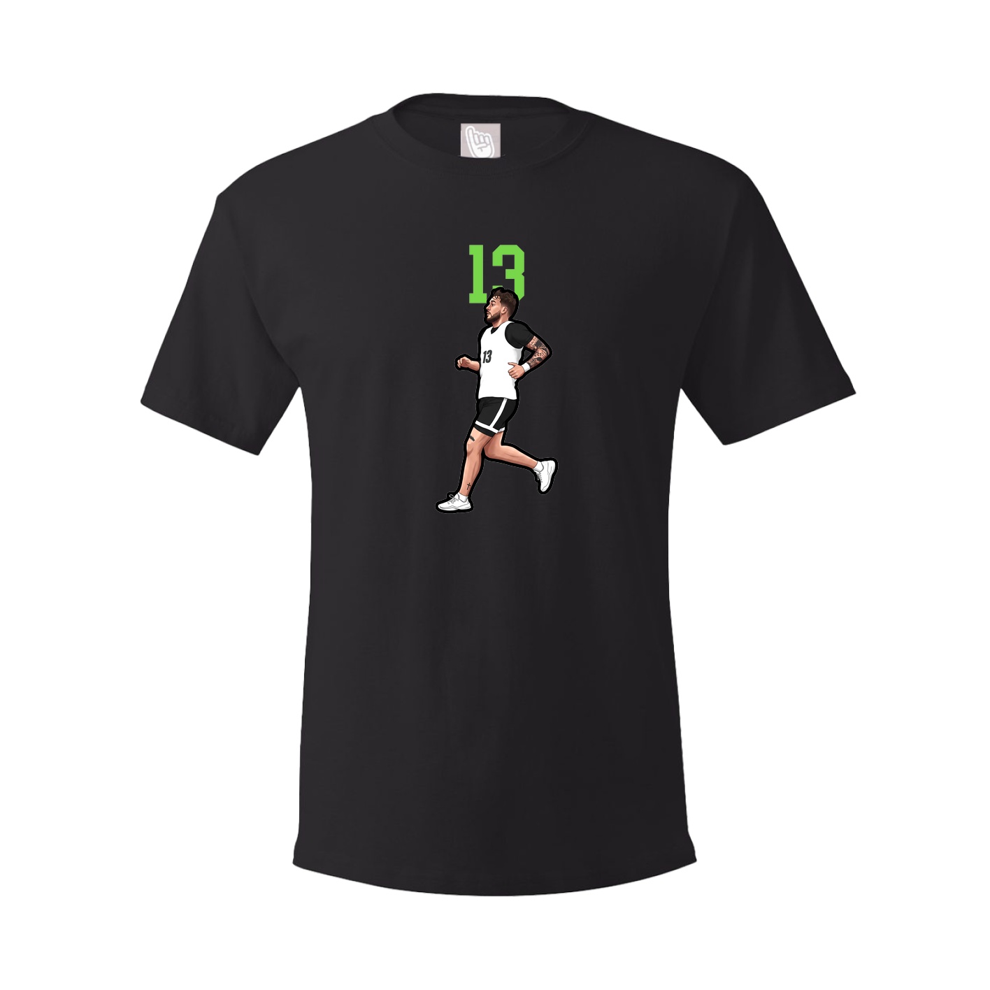 Tee — Number Top in Black