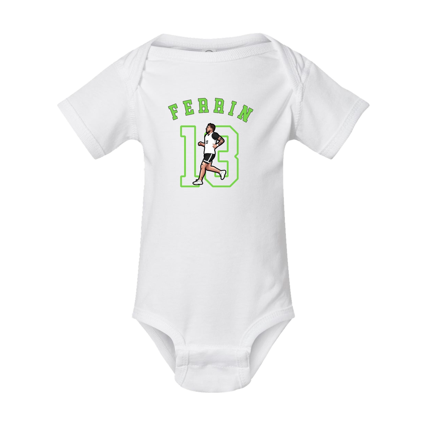 Baby Onesie — Shirsey Arch in White