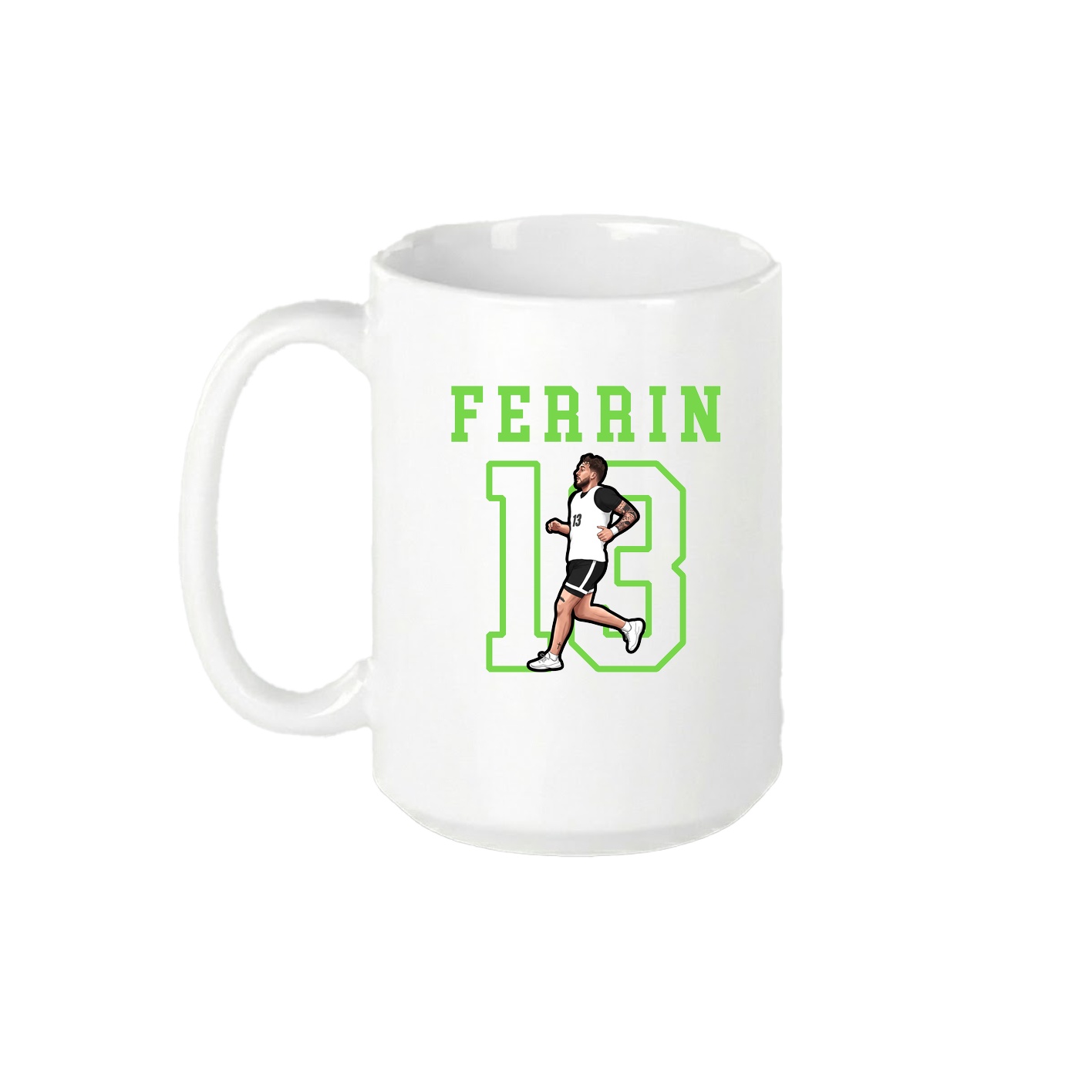 15oz Coffee Mug — Shirsey in White