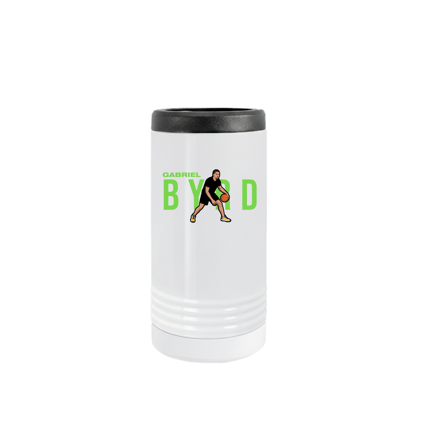 Slim Beverage Holder — Player Name in White