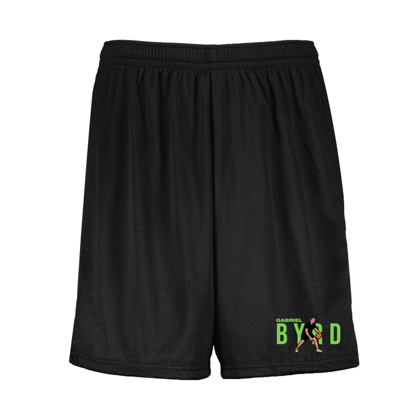 Shorts — Player Name in Black