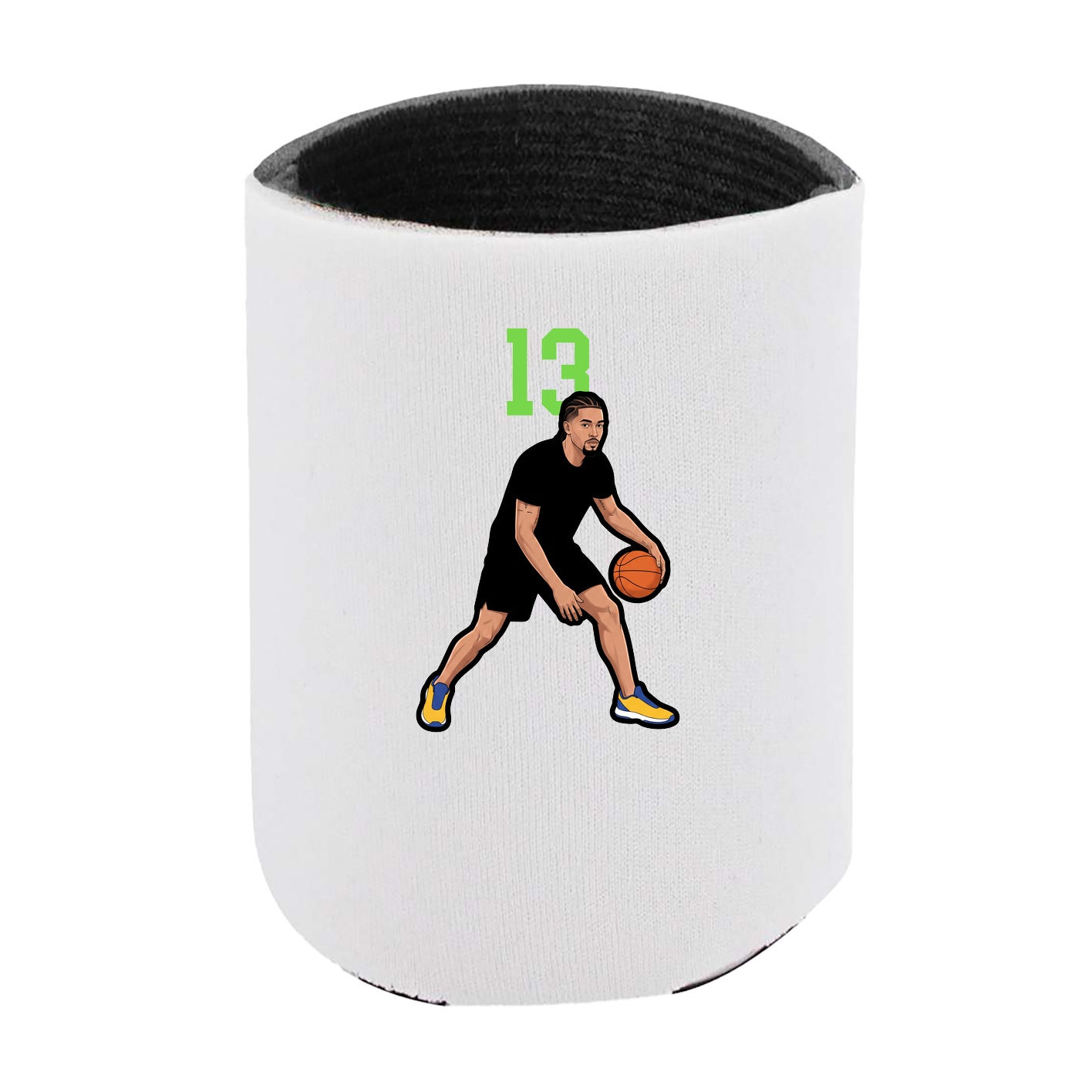 Can Holder — Number Top in White